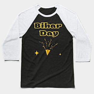 Indian Festivals - Bihar Day Baseball T-Shirt